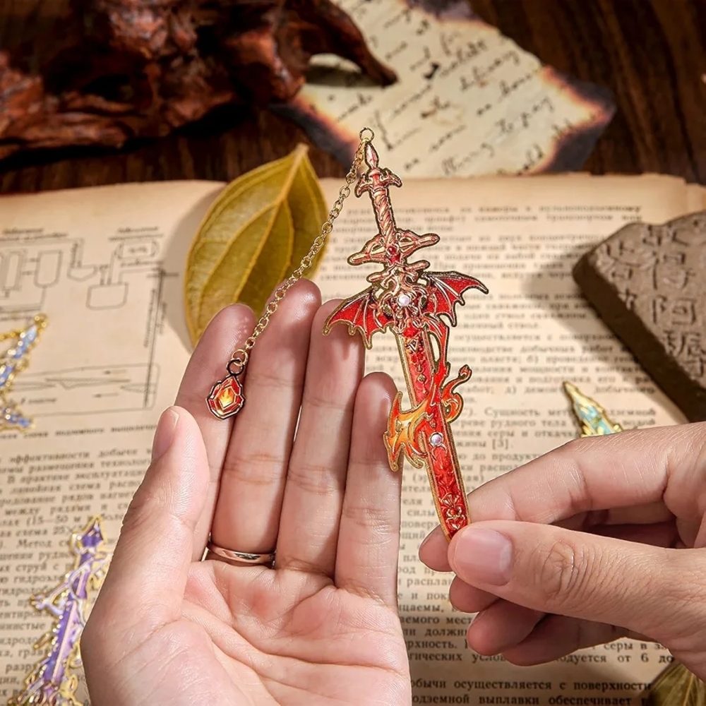 Colorful Sword-Shaped Bookmarks - Picture 8 of 9